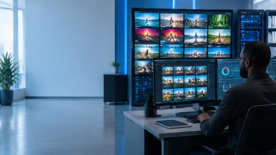 Searchable digital media archive