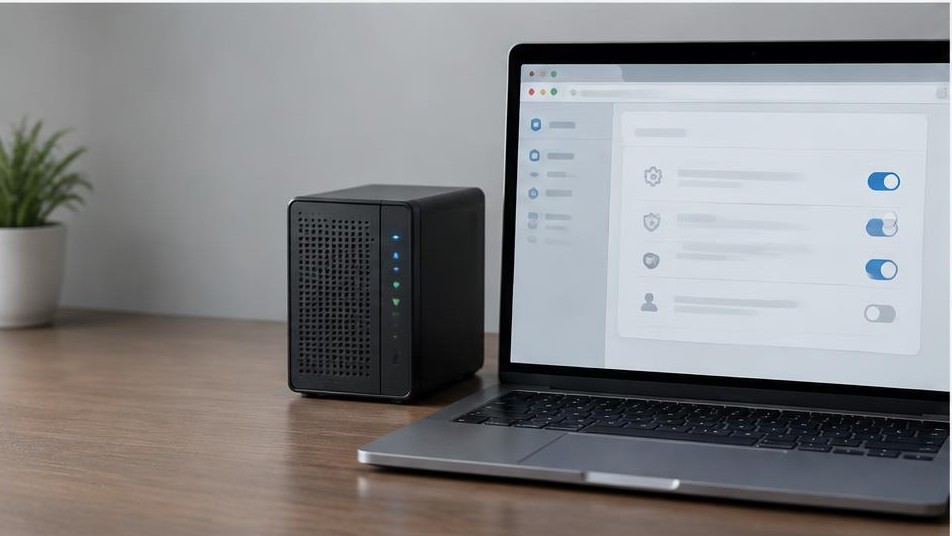 Browser privacy settings workstation