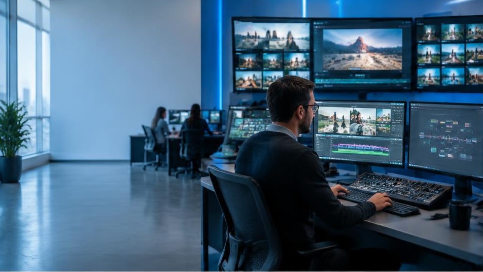 Automated video editing operations